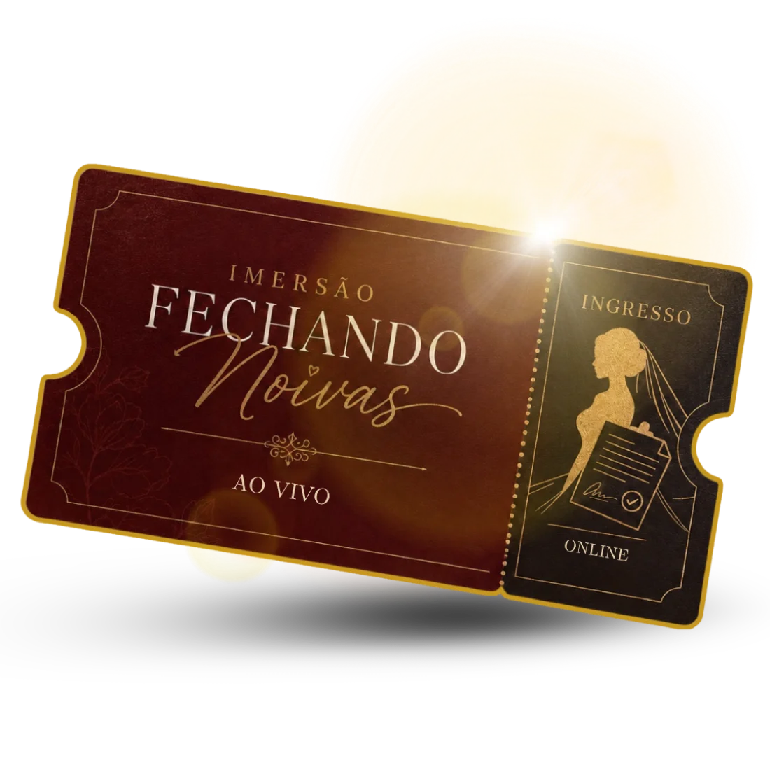 Ingresso Imersão Fechando Noivas — ao vivo online